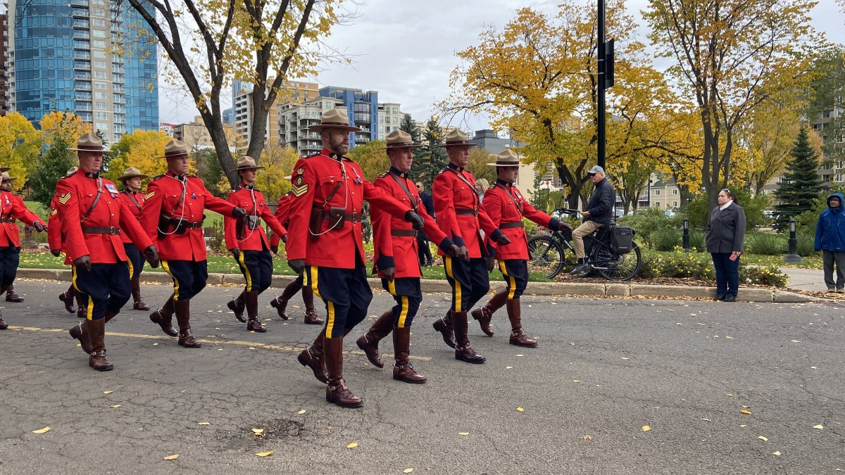 Police and Peace Officers' Memorial Day at the Alberta Legislature Sunday, Sept. 29, 2024.