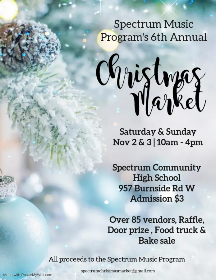 Spectrum Music Program’s 6th Annual Christmas Market - image