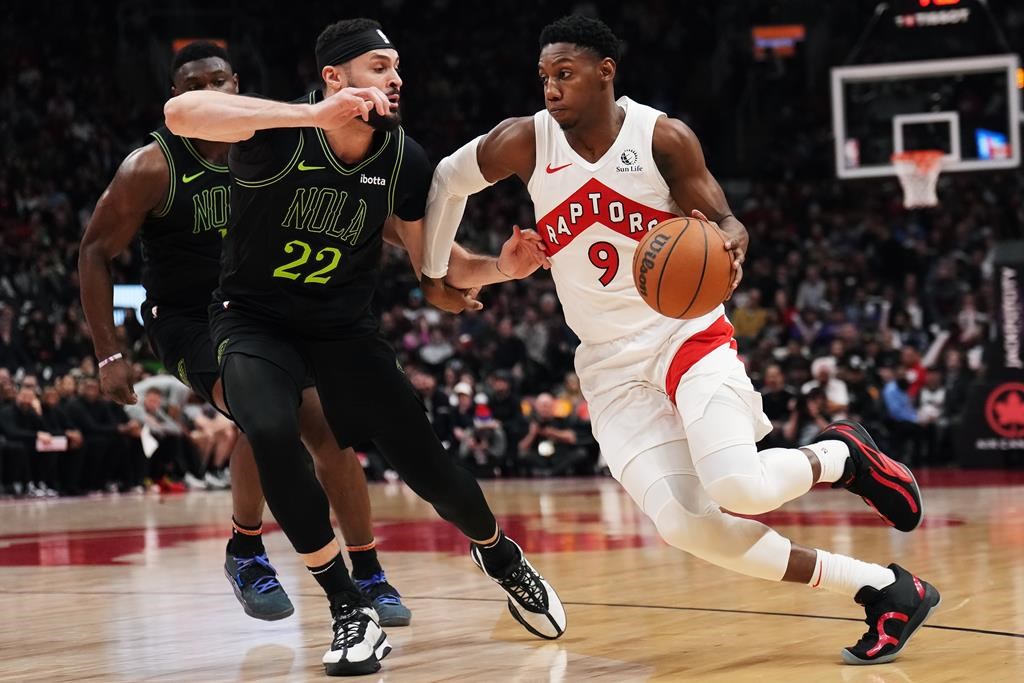 Barrett embracing limelight, defence with Raptors