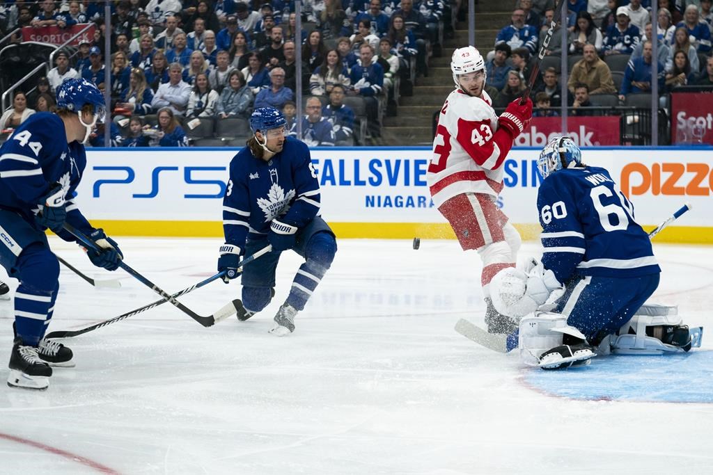 Tavares, Matthews lead Leafs to 3-2 win over Wings