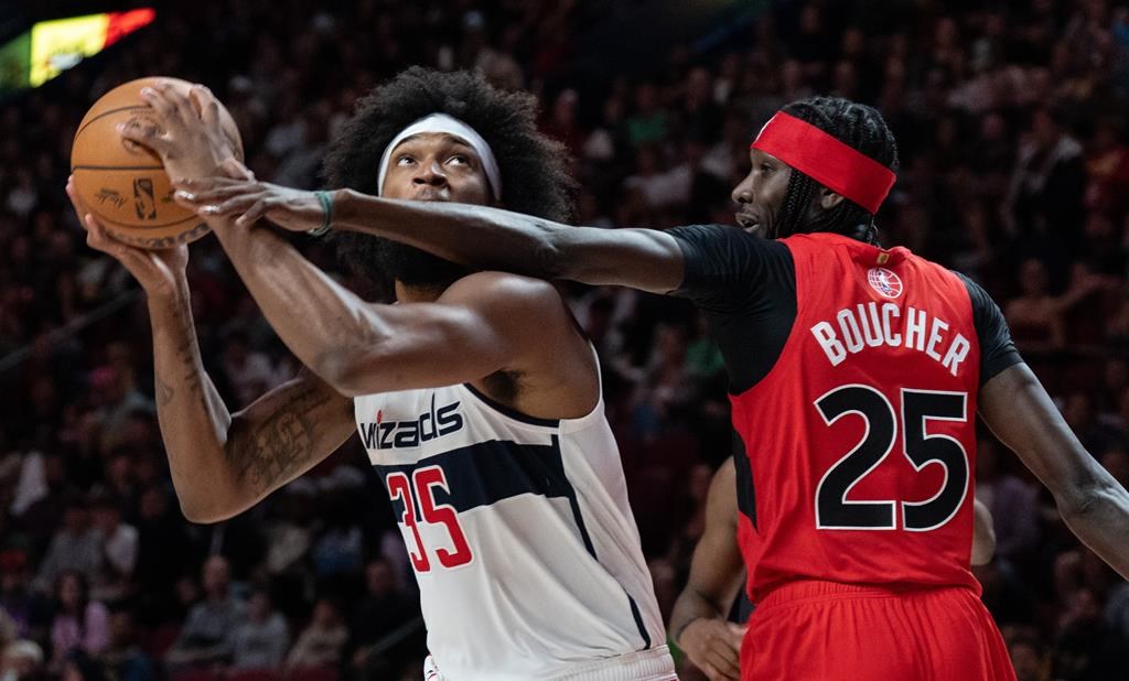 Raps beat Wizards in Montreal to open pre-season