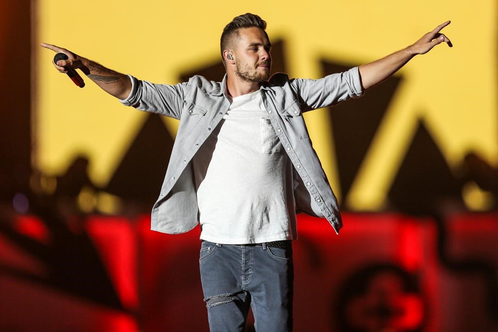 Liam Payne of One Direction performs during the Honda Civic Tour at Qualcomm Stadium on Thursday, July 9, 2015, in San Diego, Calif.