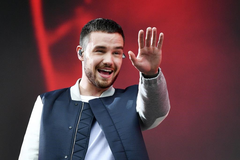 FILE - Liam Payne performs during the first day of BBC Radio 1's Biggest Weekend at Singleton Park, in Swansea, Wales, May 26, 2018.