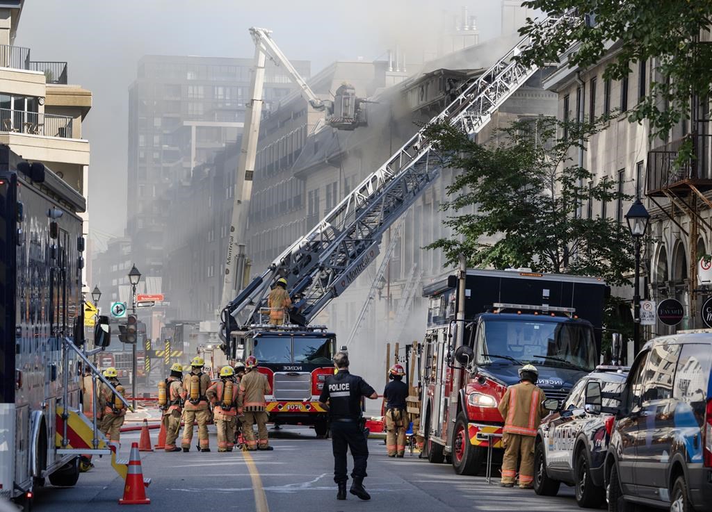 Car set on fire at home of owner of Old Montreal buildings hit by fatal arsons