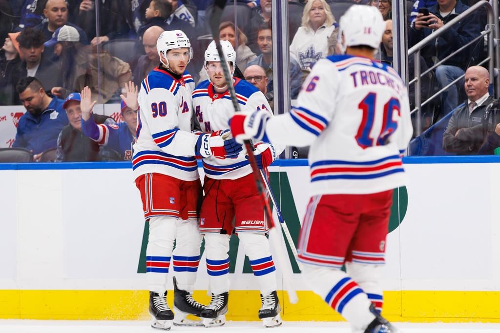 Shesterkin, Rangers top Maple Leafs 4-1