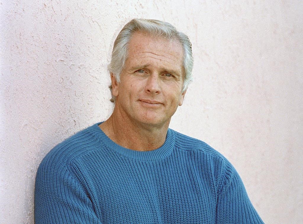 Former "Tarzan" actor Ron Ely during an interview in Los Angeles on Dec. 28, 1987.