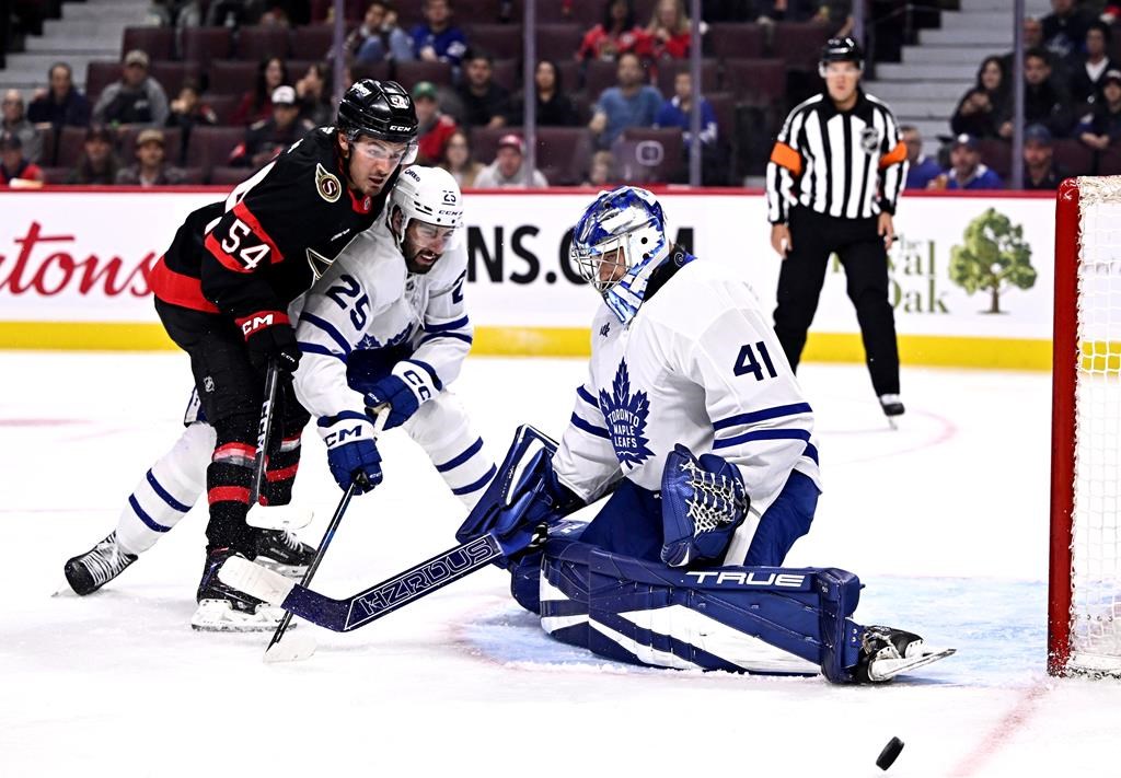 Leafs goalie Joseph Woll to return against Blues