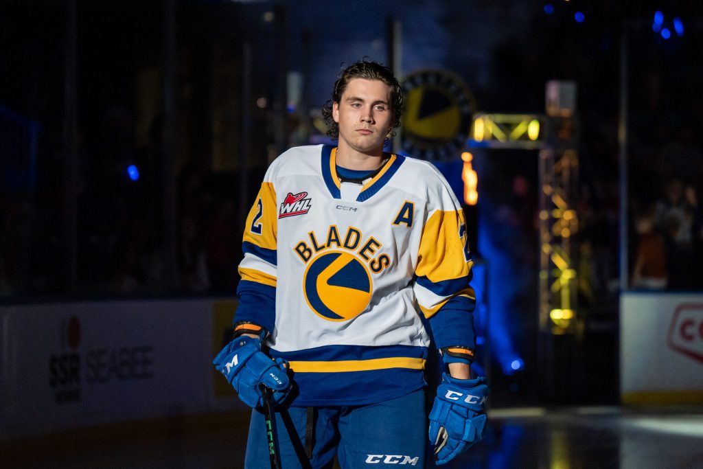 Every dog has its day: Saskatoon Blades name Saunderson captain for 2024-25 season