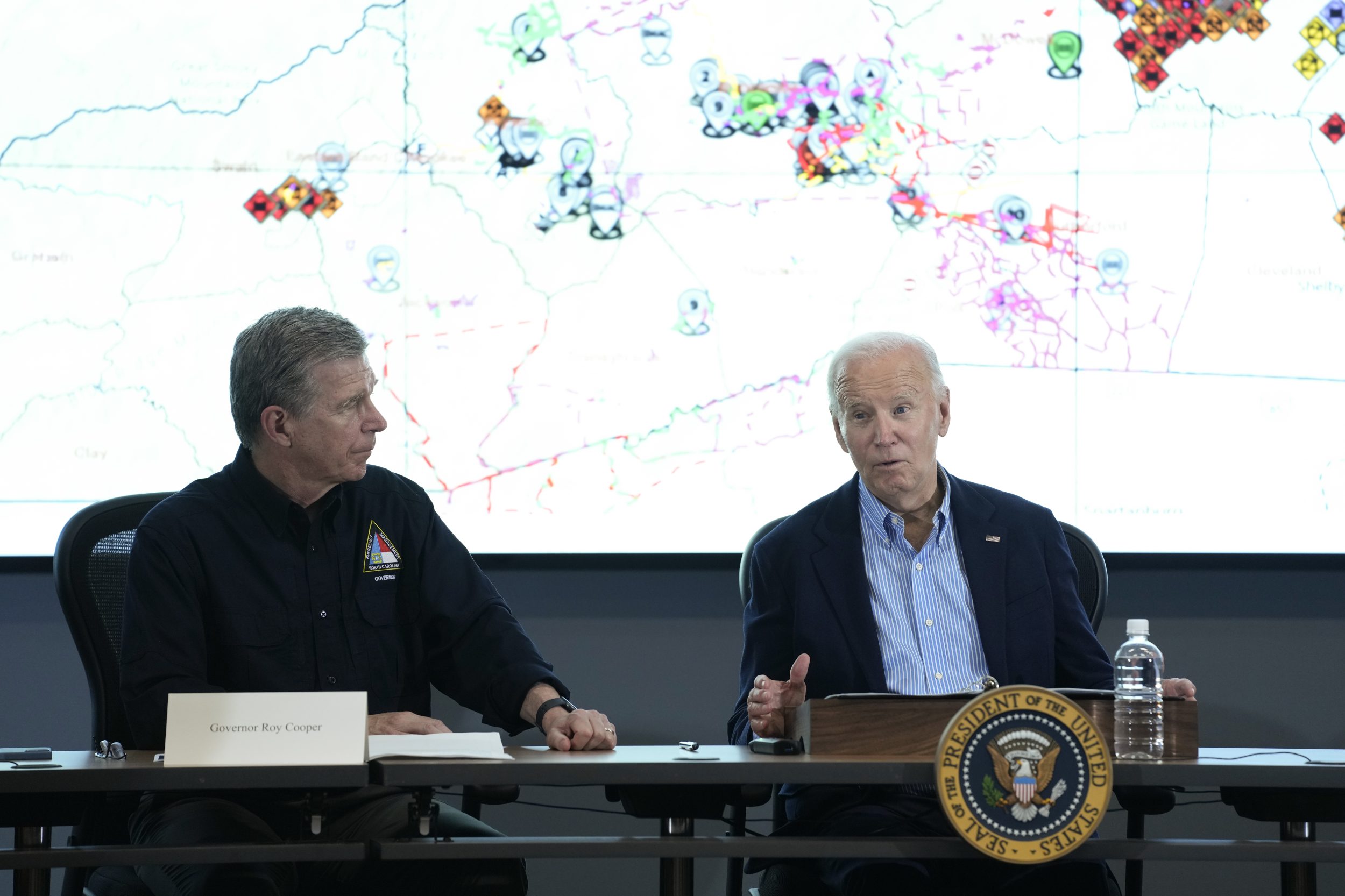 Hurricane Helene: Biden, Harris visit states reeling from deadly storm