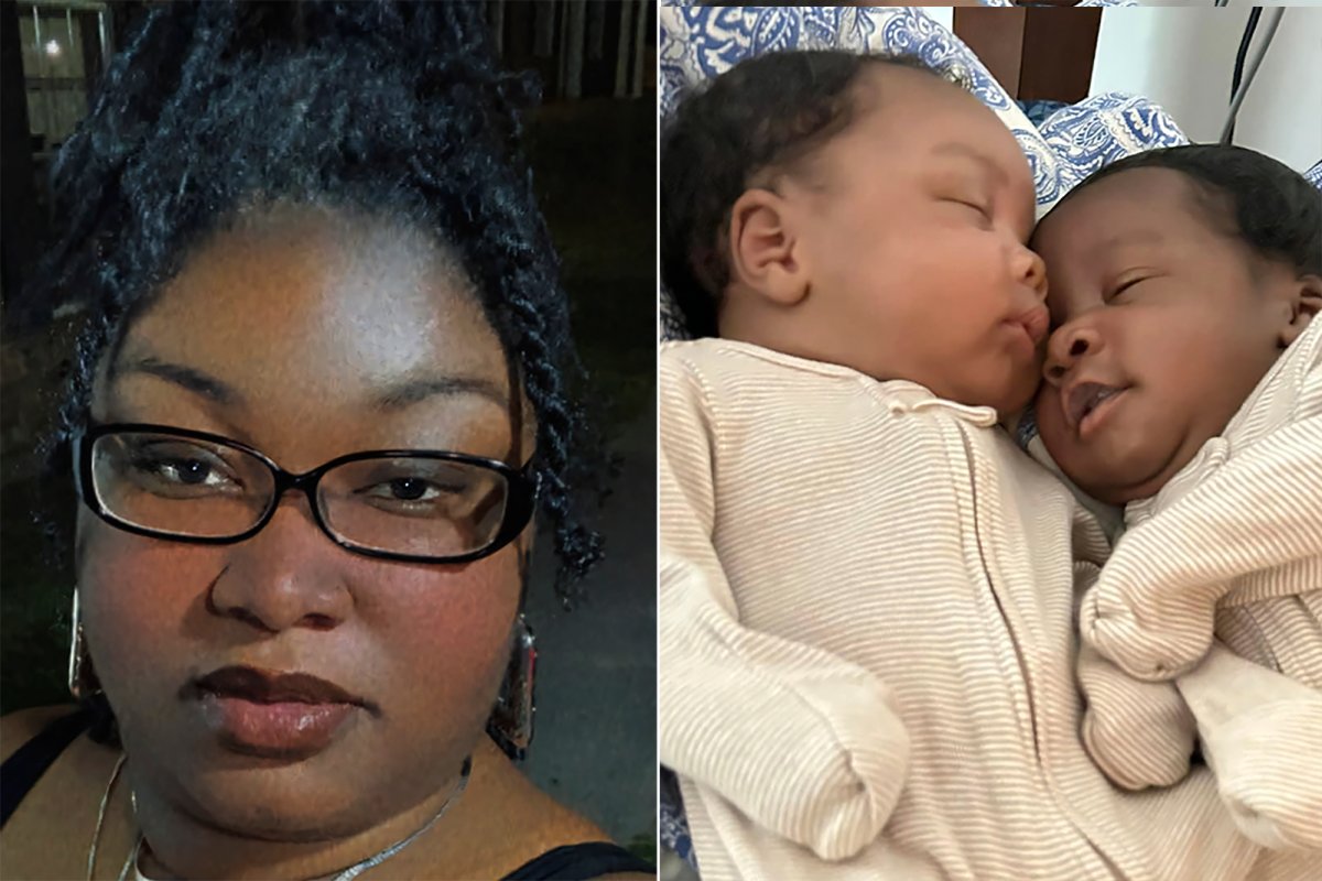 This undated photo combo shows from left, Kobe Williams, and her twin sons Khazmir Williams and Khyzier Williams who were killed in their home in Thomson, Ga., by a falling tree during Hurricane Helene on Monday, Sept. 30, 2024. (Obie Lee Williams via AP)