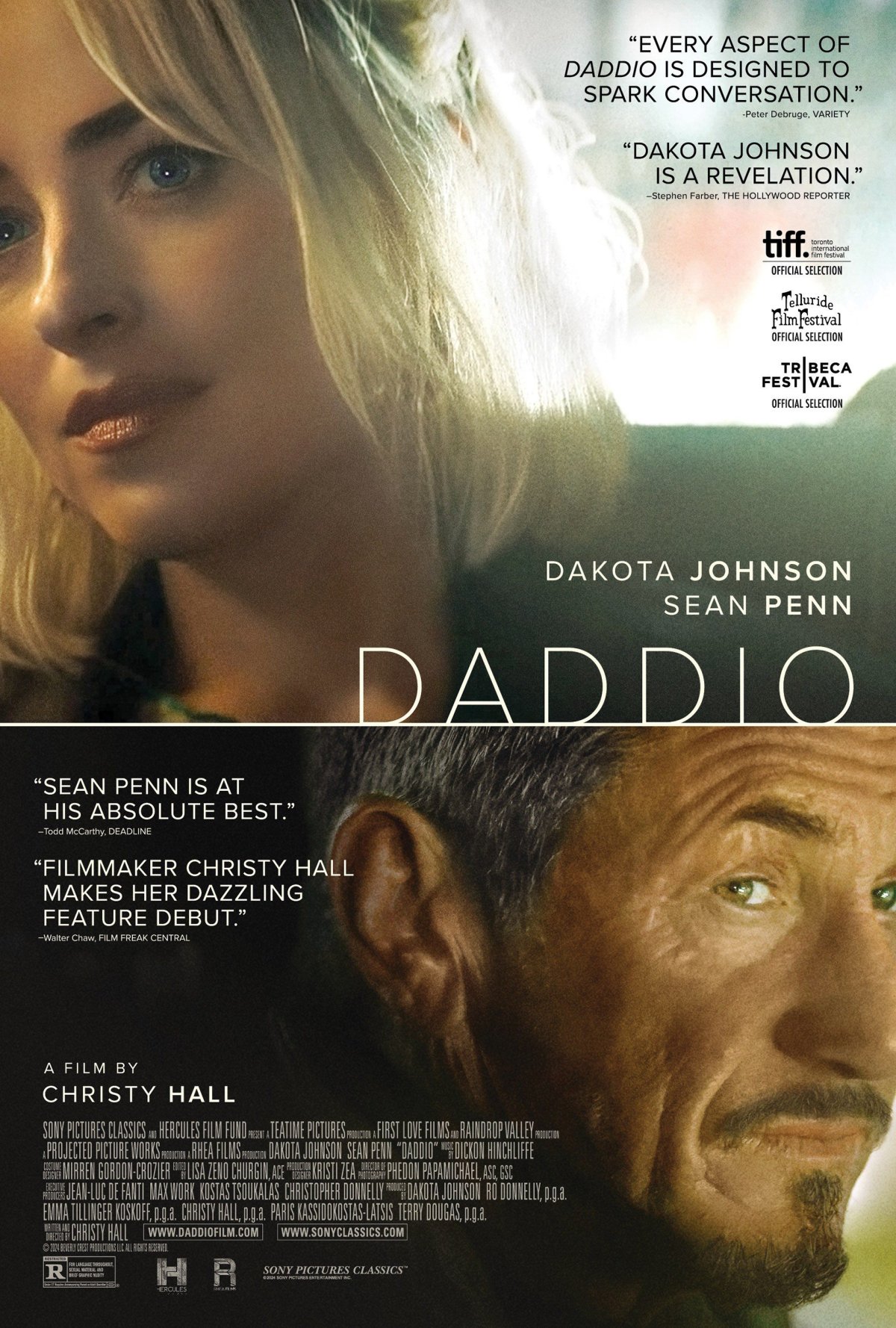 'Daddio' poster.