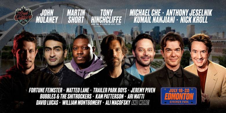 880 CHED Welcomes the Great Outdoors Comedy Festival - image