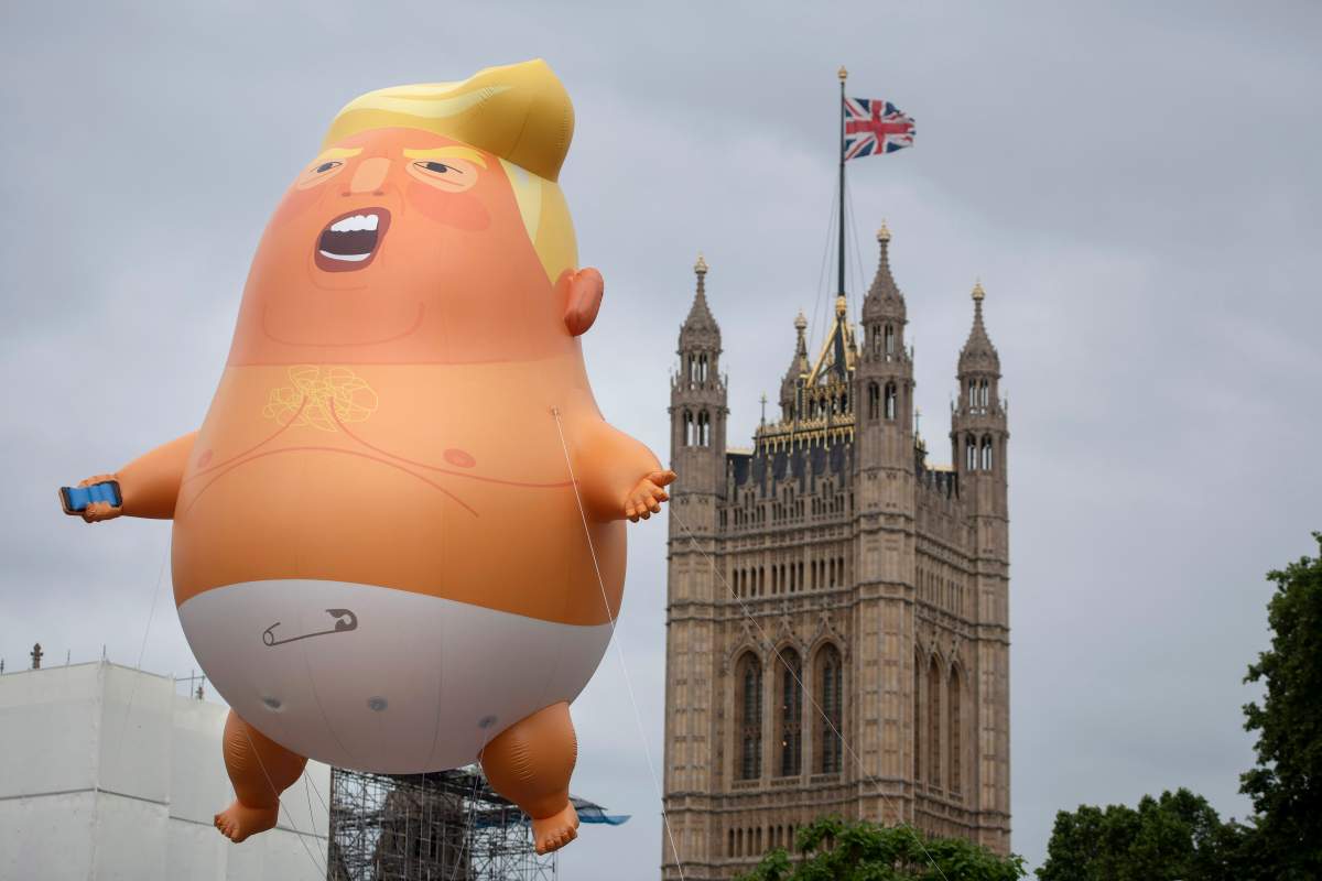 'Trump Baby' balloon.