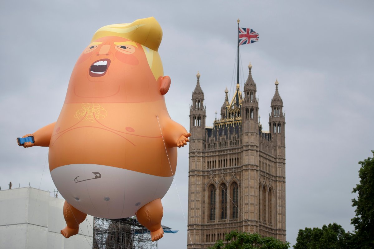 'Trump Baby' balloon.