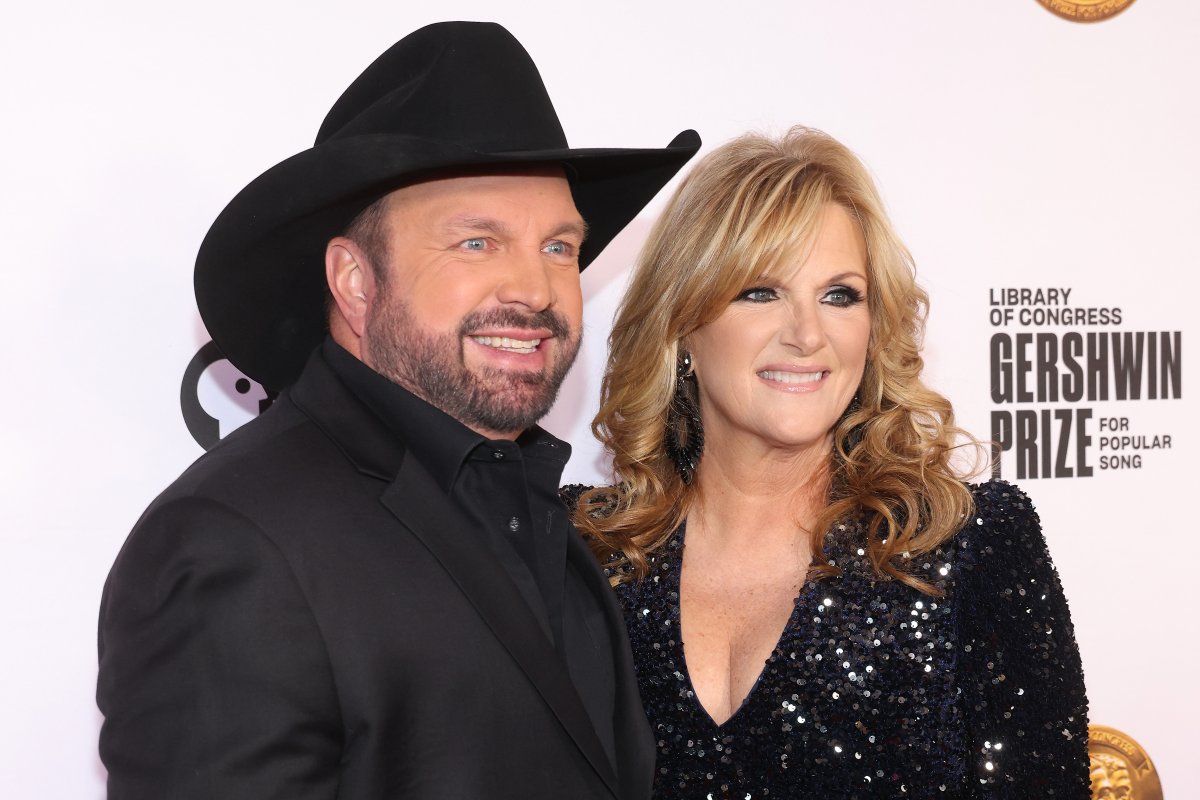 Garth Brooks and Trisha Yearwood attend the 2024 Gershwin Prize for Popular Song presentation to Elton John and Bernie Taupin by the Library of Congress at DAR Constitution Hall on March 20, 2024 in Washington, DC.