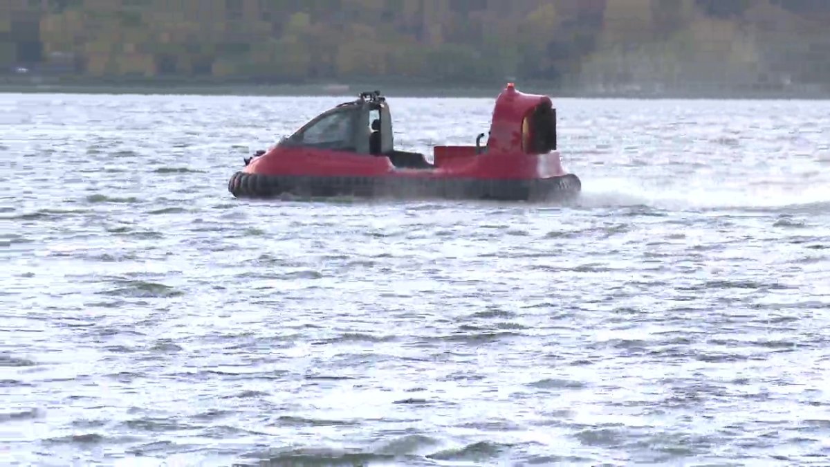 Alberta teacher Robert Tymofichuk spent 1,800 hours over the course of a year building a hovercraft from scratch.