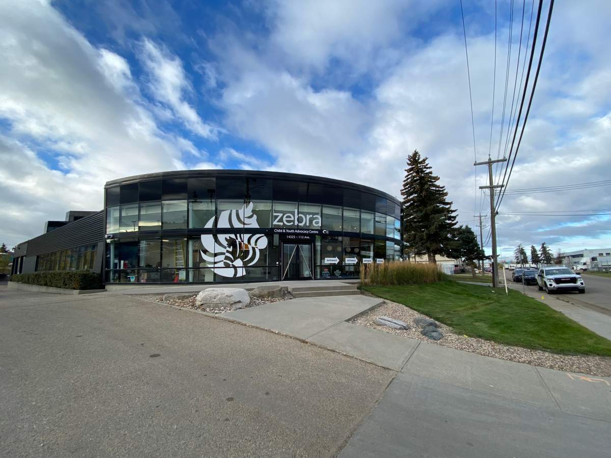 The Zebra Child and Youth Advocacy Centre will open its new facility in west Edmonton on Monday, Oct. 7, 2024.