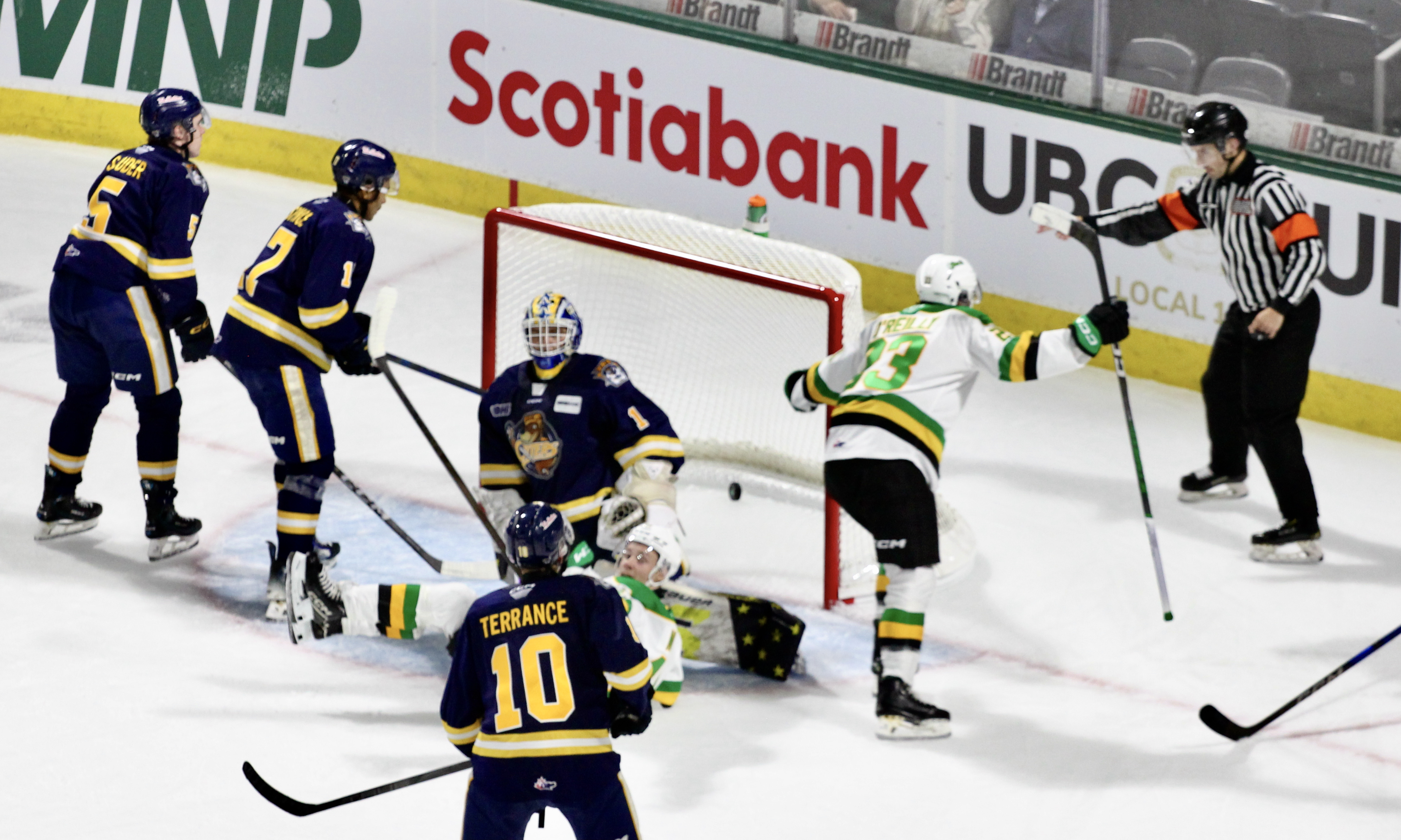 Erie Otters knock off London Knights 5-3 in final game at Budweiser Gardens