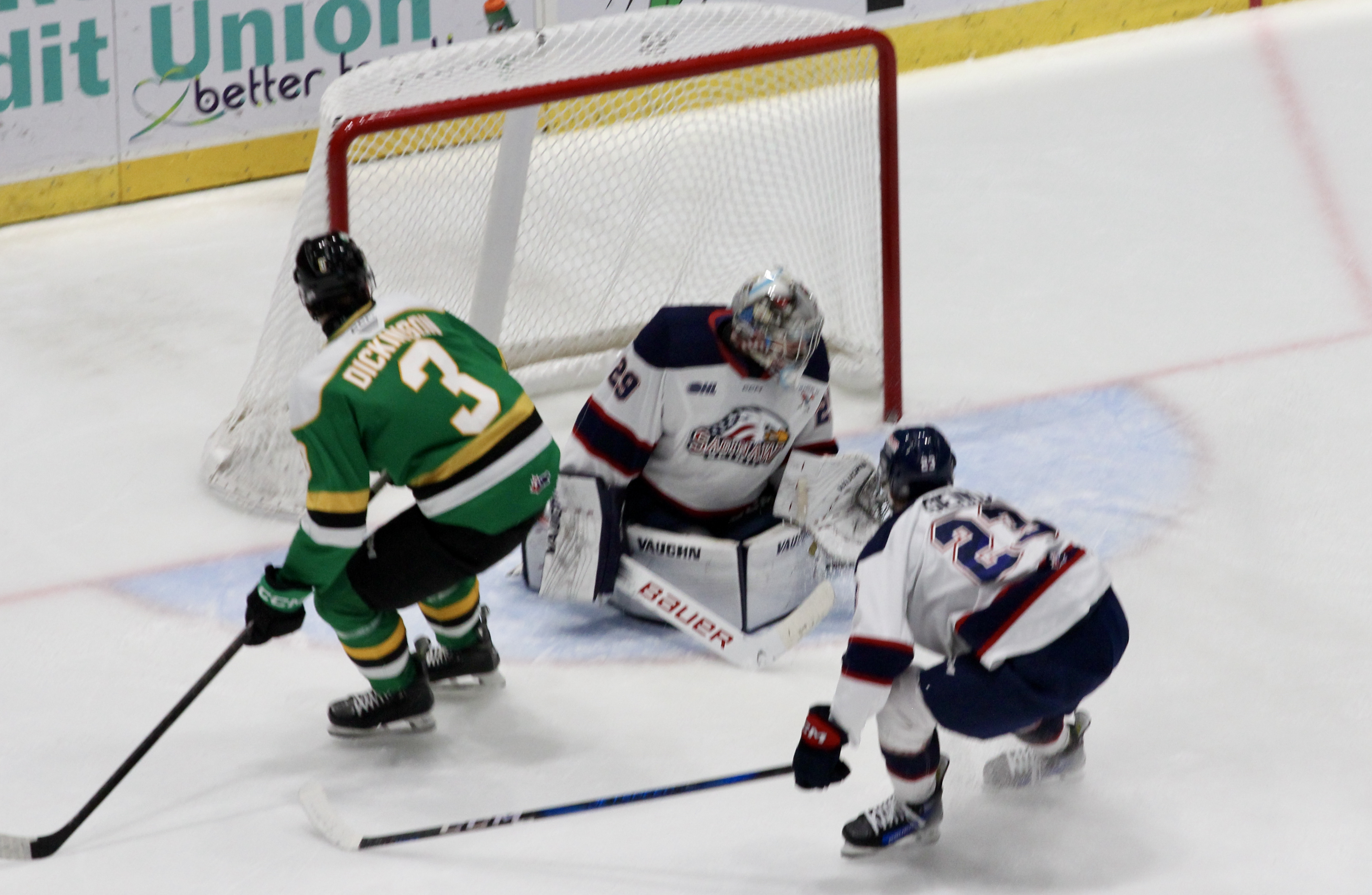 London Knights down Saginaw Spirit 4-1 for third win in a row