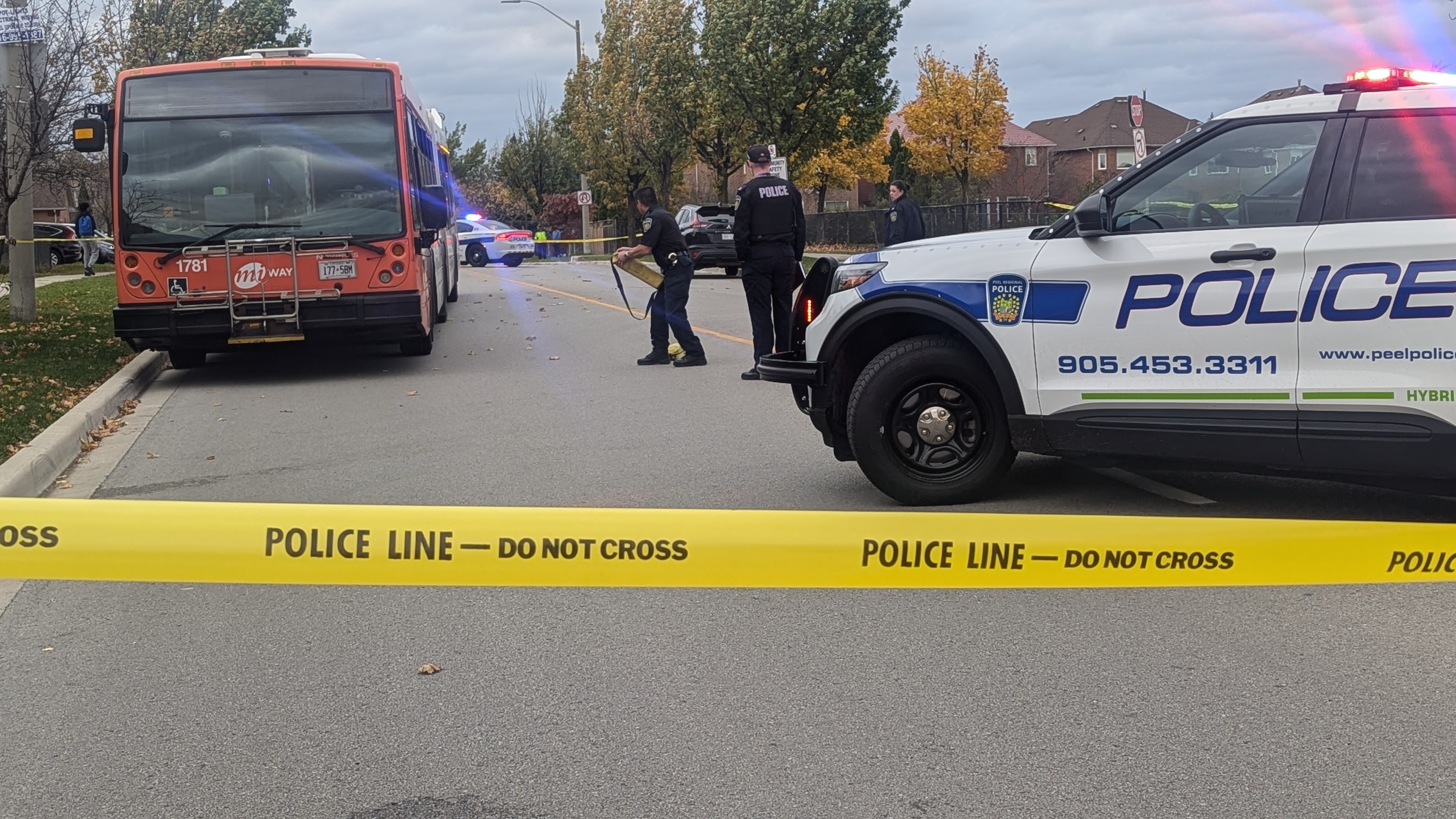 Young girl struck by Mississauga transit bus rushed to hospital