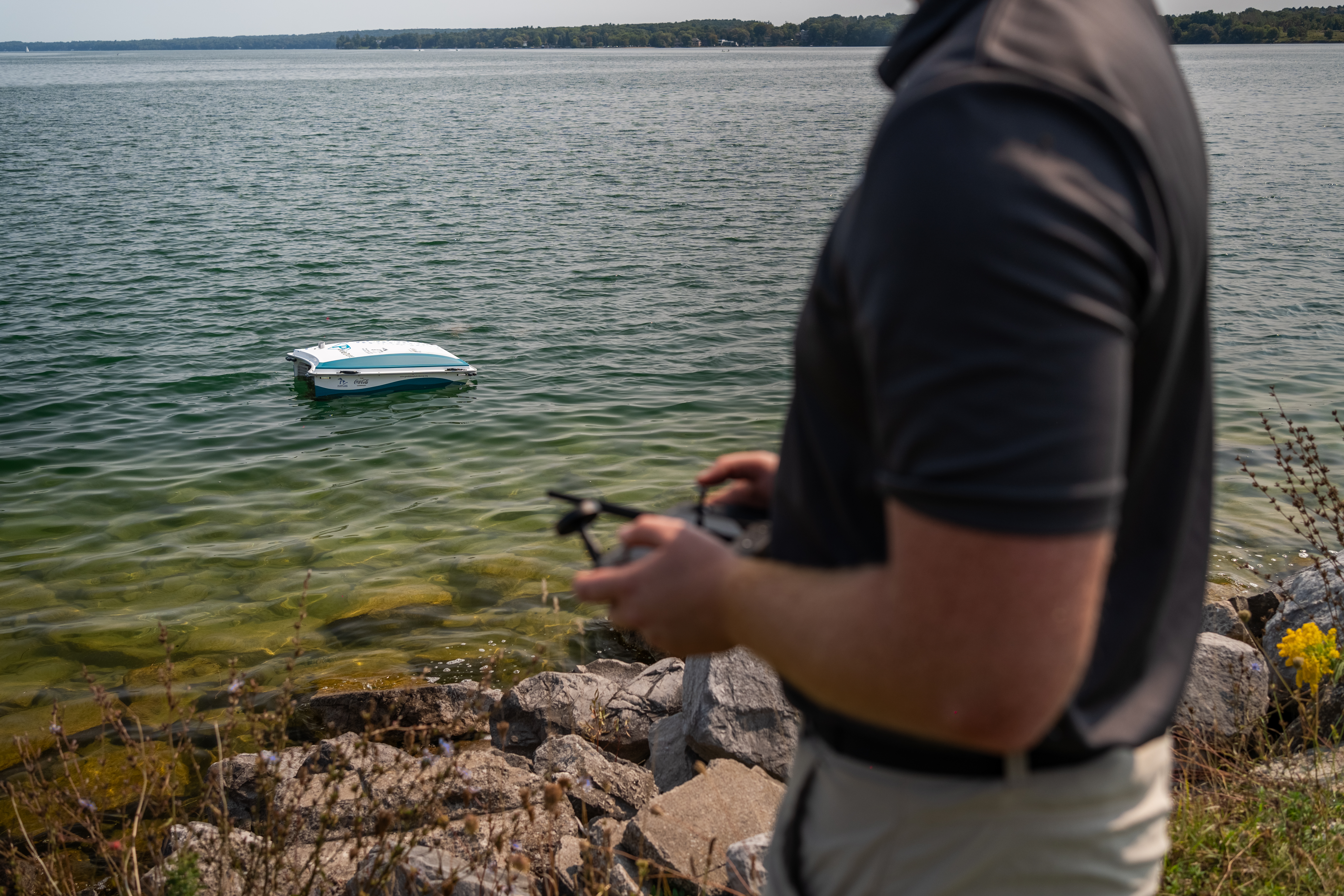 ‘More robust’: New drone technology being used to clean Ontario’s Great Lakes