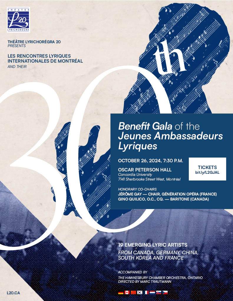 30th Benefit Gala of the Jeunes Ambassadeurs Lyriques - image
