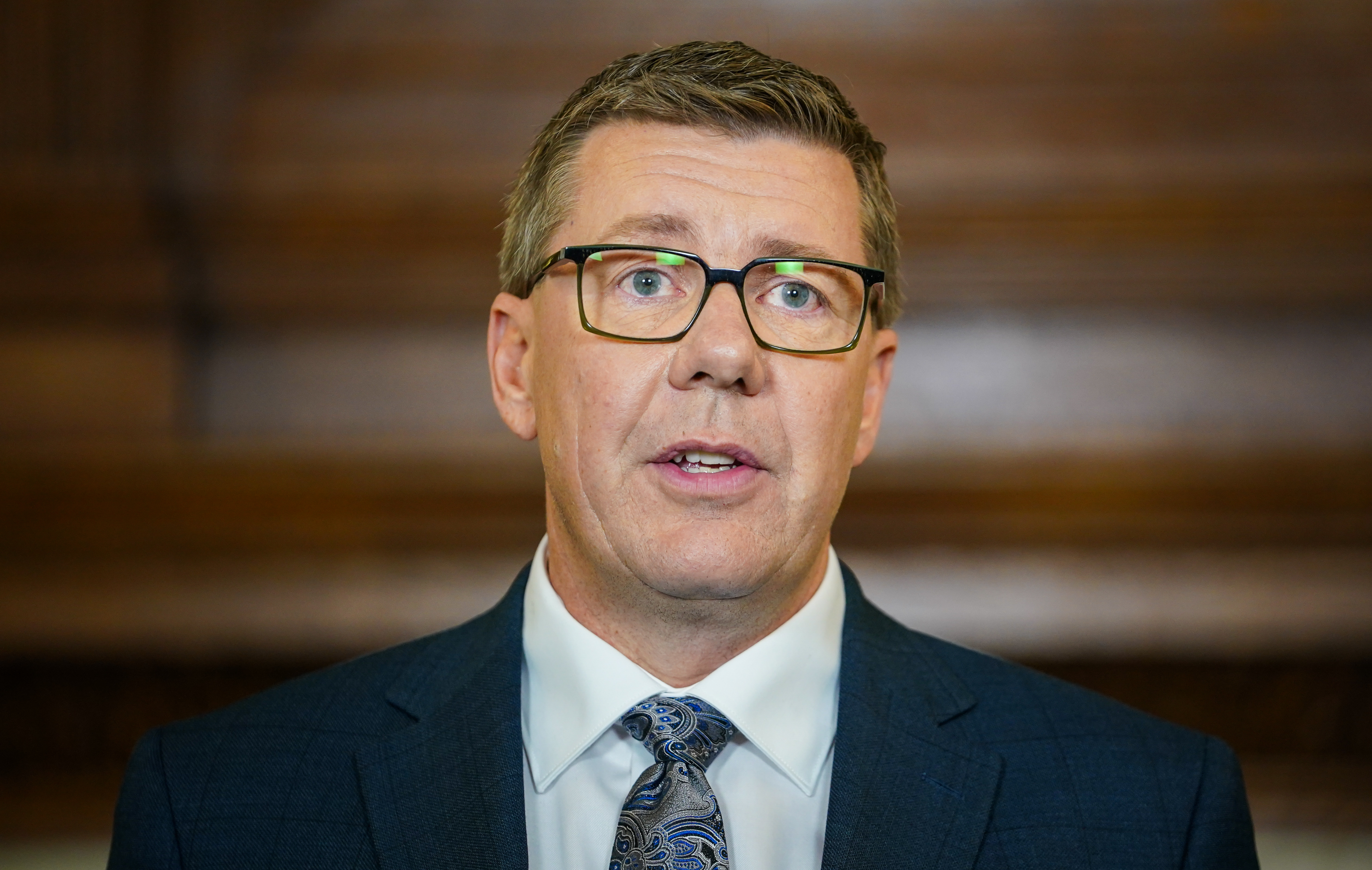 Scott Moe’s Saskatchewan Party projected to form majority government