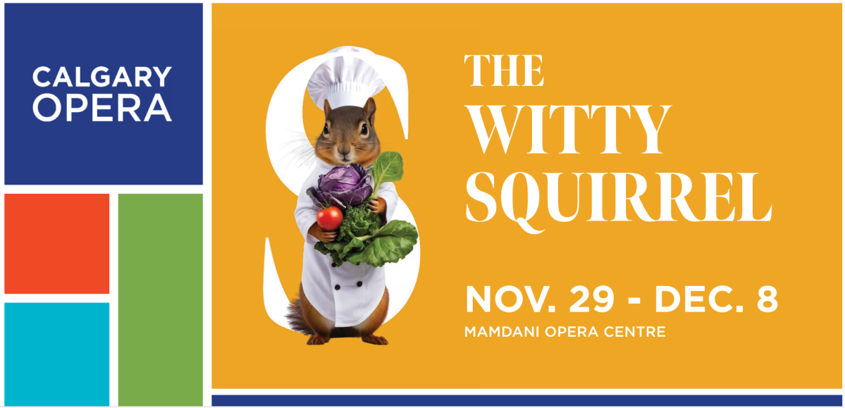 Calgary Opera presents The Witty Squirrel; supported by Global Calgary & QR Calgary - image