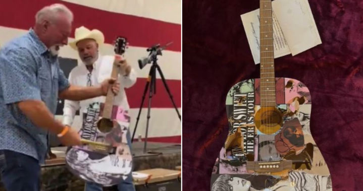 Man who smashed ,000 Taylor Swift guitar with hammer shares why he did it – National