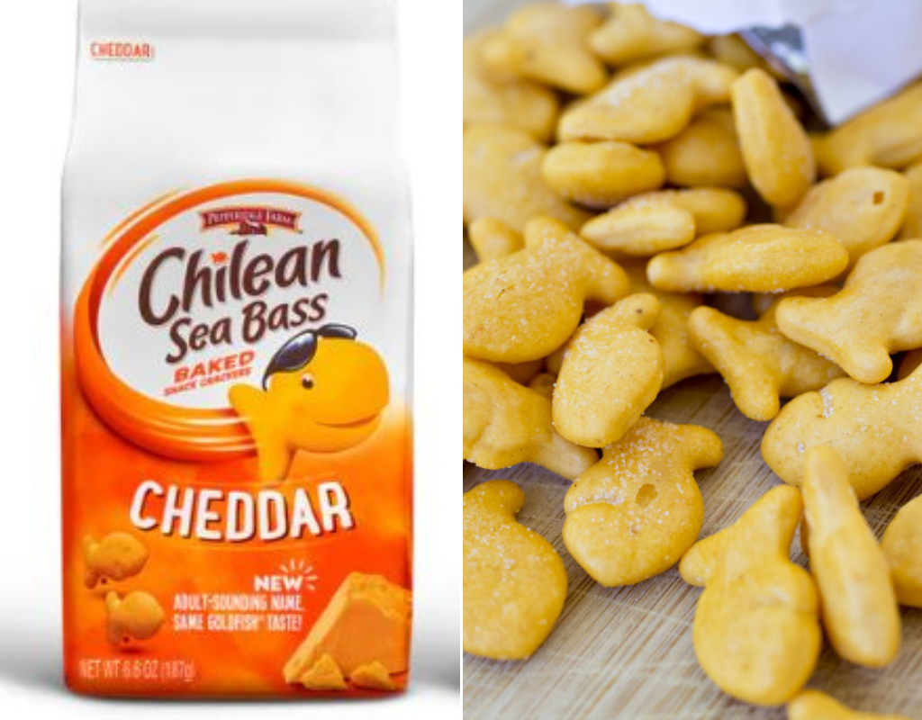 Goldfish crackers get a grown-up glow up with sophisticated new name