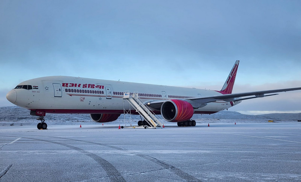 Bomb threat forces Air India flight into emergency landing at Iqaluit airport