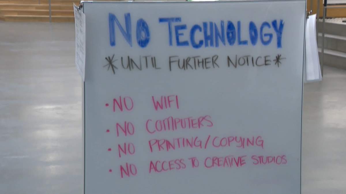 The Calgary Public Library says a decision to proactively shut down all servers after unusual cyber activity was detected means no business, employee or membership data was accessed.