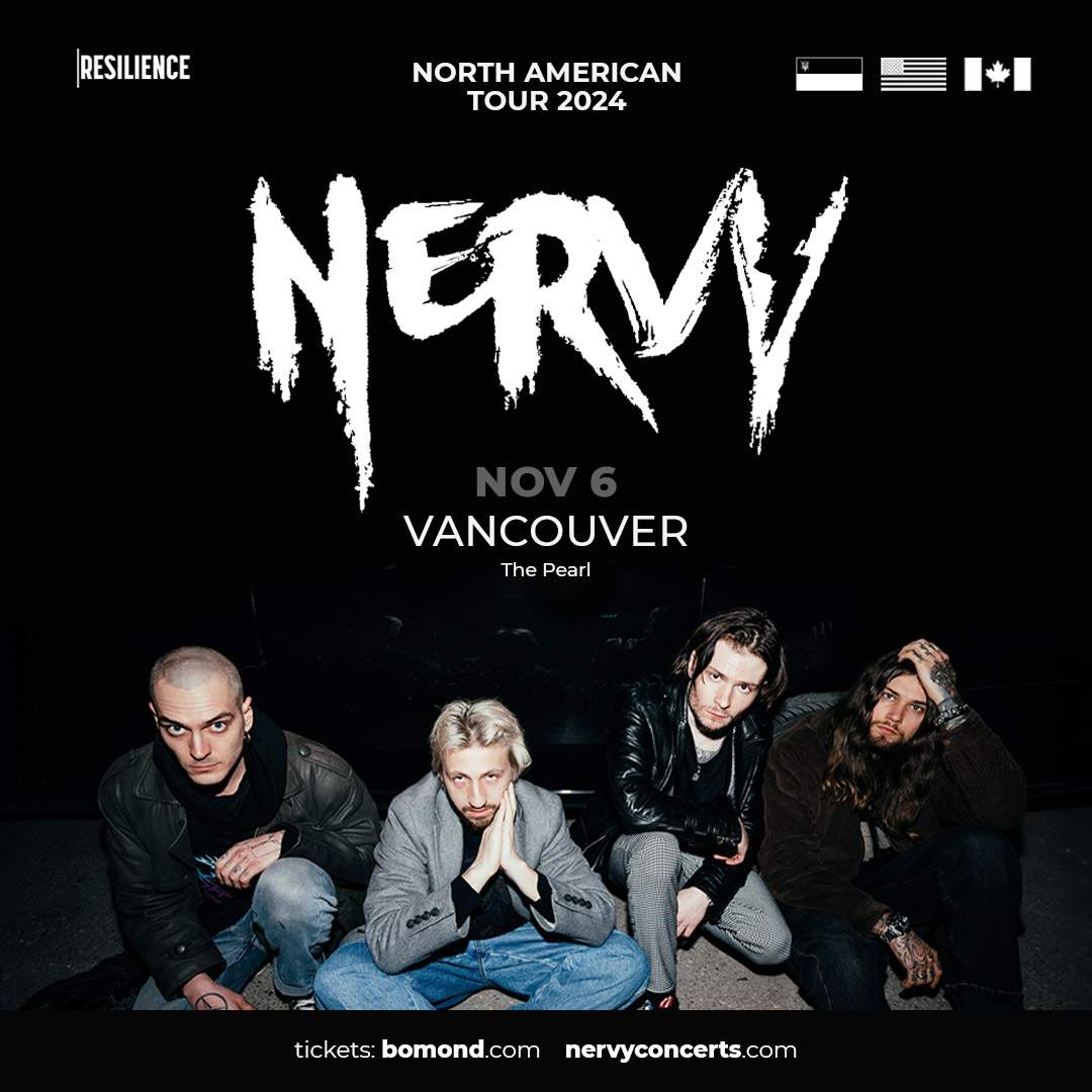 Rock band “NERVY” is coming to Vancouver - image
