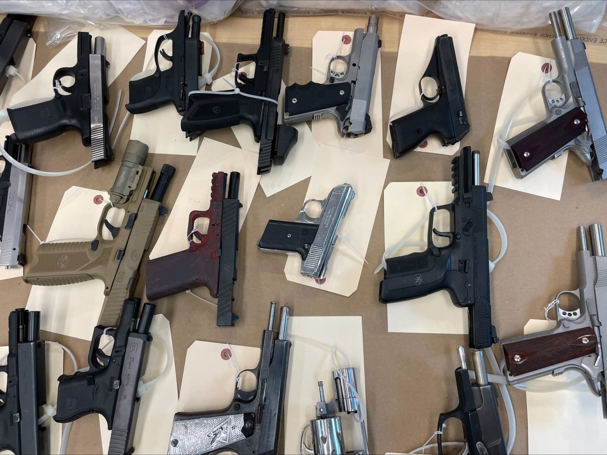 Some of the items seized during the superlab drug bust in B.C.