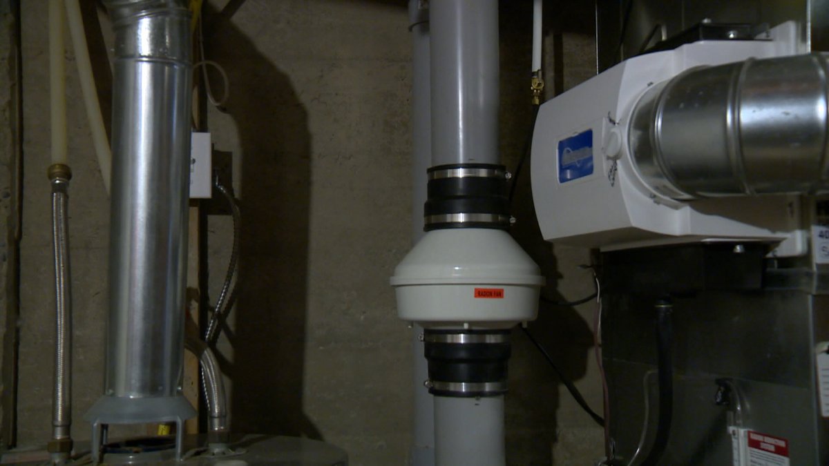 The Canadian Cancer Society says homeowners with high levels of radon should work with a professional to get them lowered.