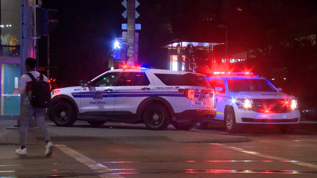 Calgary Police say they have charged a man in connection with two separate downtown stabbings that left the victims with life threatening injuries.