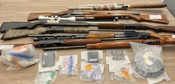 Firearms, Drugs Seized in Riverton Bust