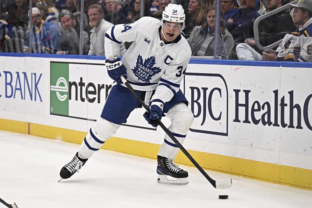 Leafs’ Matthews says Wednesday return possible