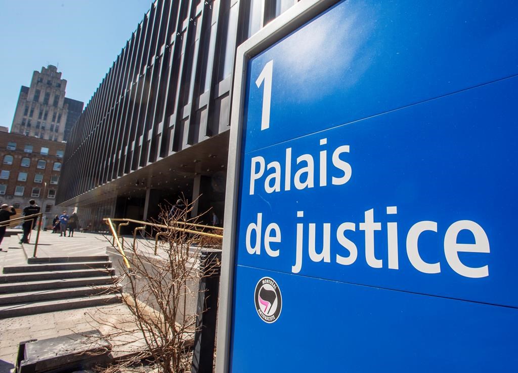 Sign of Palais de Justice