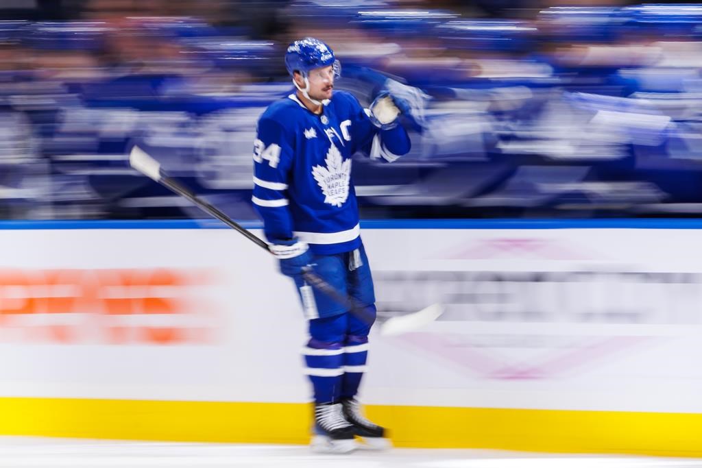 Leafs star Matthews says he’s ready to play