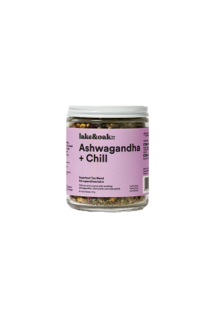 Lake & Oak Tea Co. Ashwagandha + Chill Superfood Tea Blend