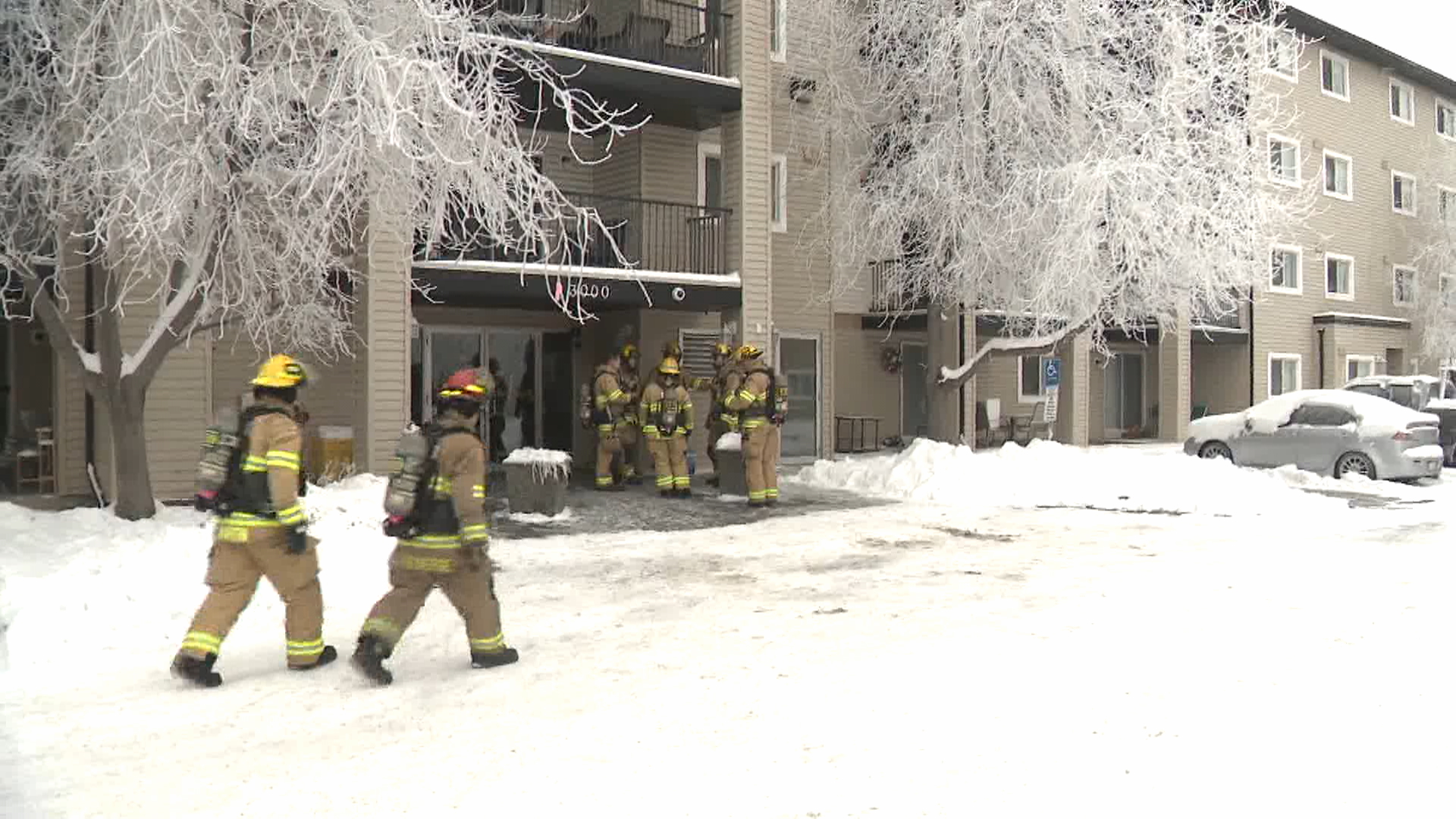 Image showcasing High carbon monoxide levels force evacuation of Calgary condo building ...