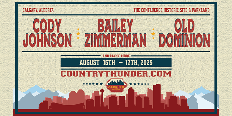 Country Thunder 2025, Supported by Global Calgary & QR Calgary - image