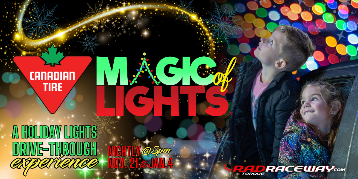 Global Edmonton supports Canadian Tire Magic of Lights at RAD Torque Raceway - image