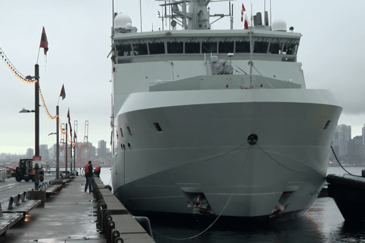 A closer look at HMCS Max Bernays, the Pacific fleet’s first Arctic patrol vessel