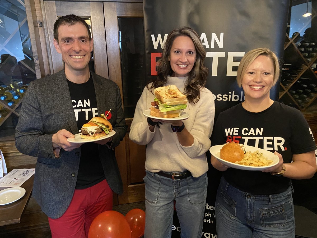 United Way Guelph Wellington Dufferin launch NovemBurger to raise money for food programs.