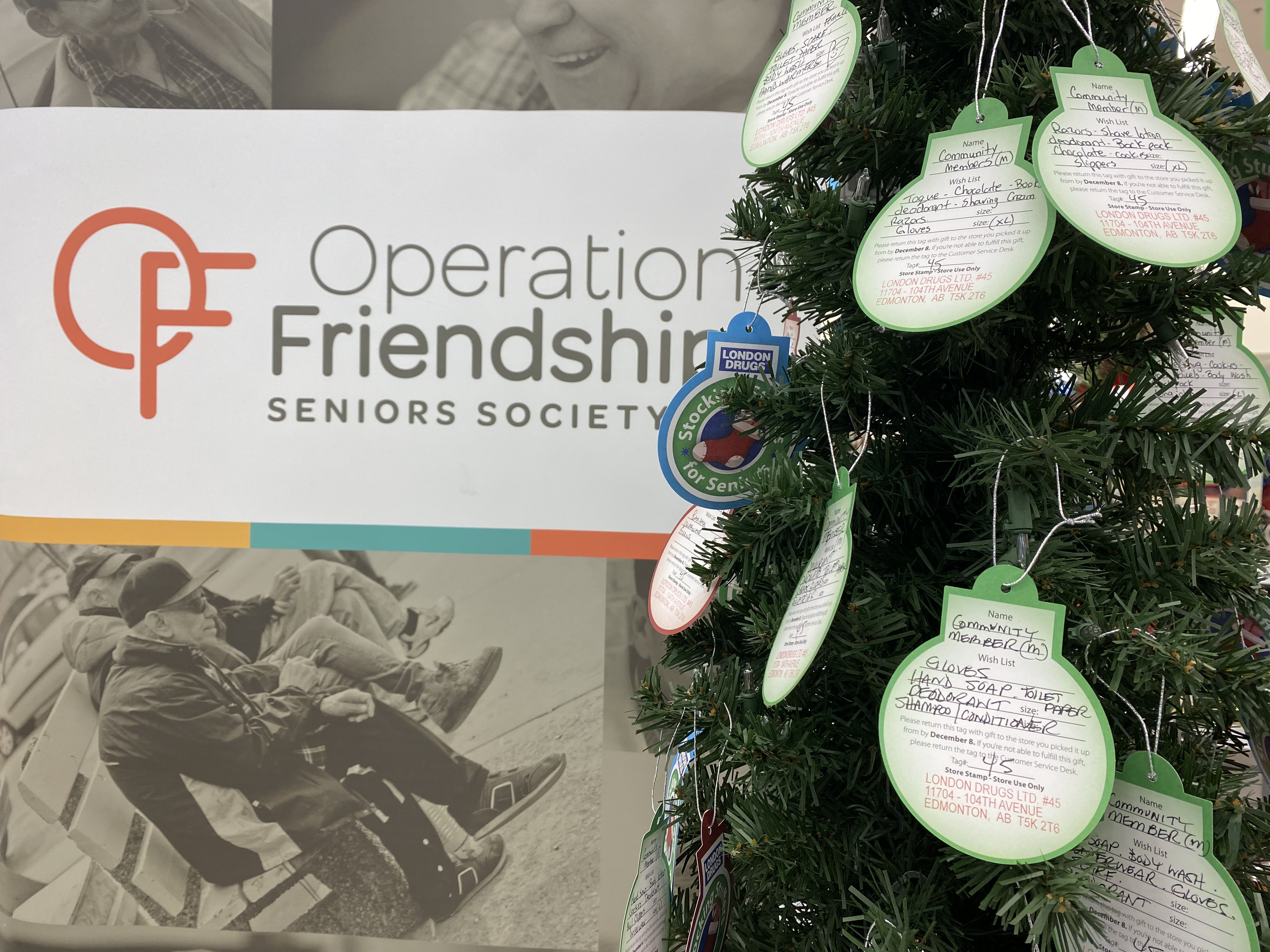 Stocking Stuffers for Seniors supports elders in the Edmonton region during the holidays