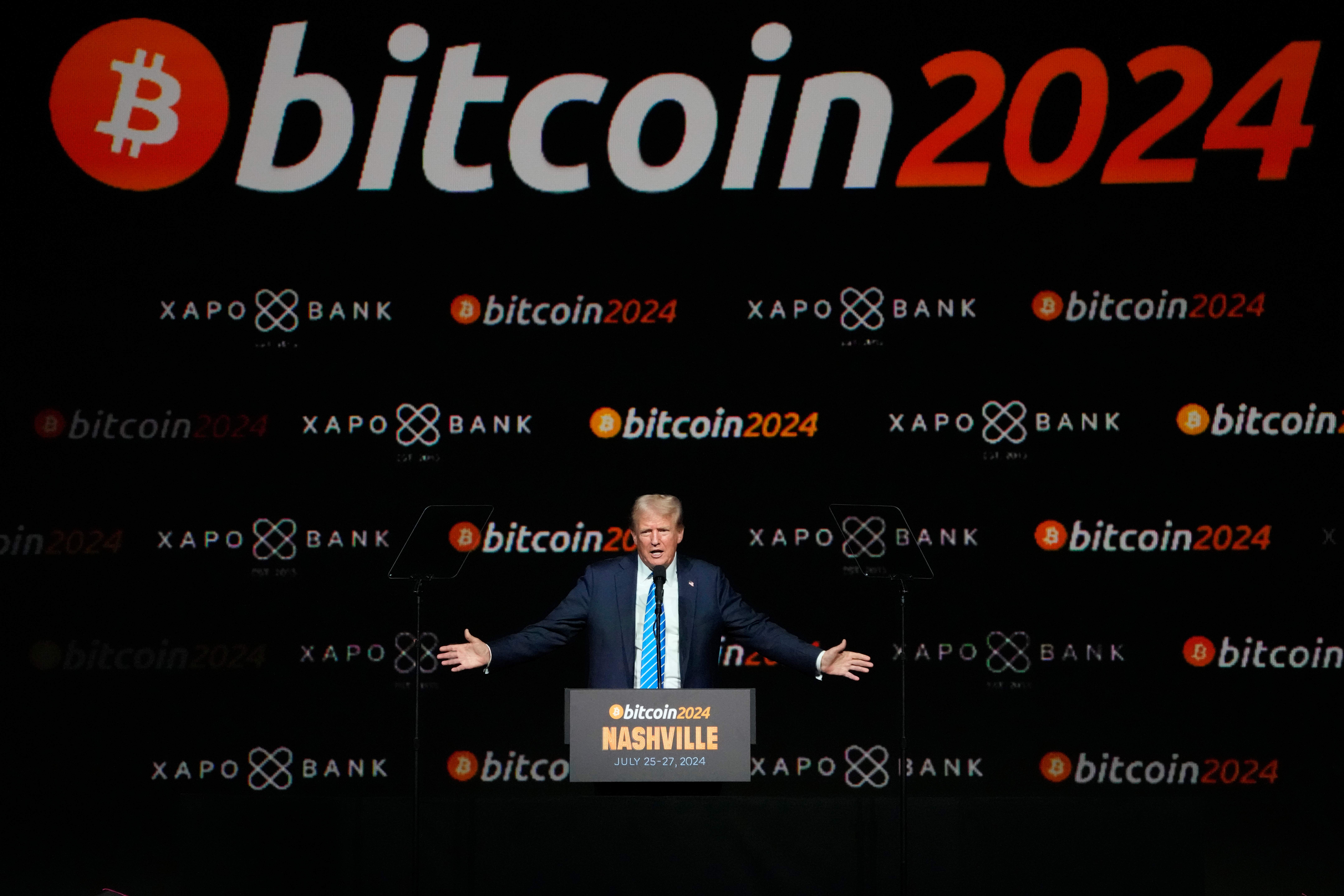 Trump win sends bitcoin price to record highs in crypto boom - National |  Globalnews.ca