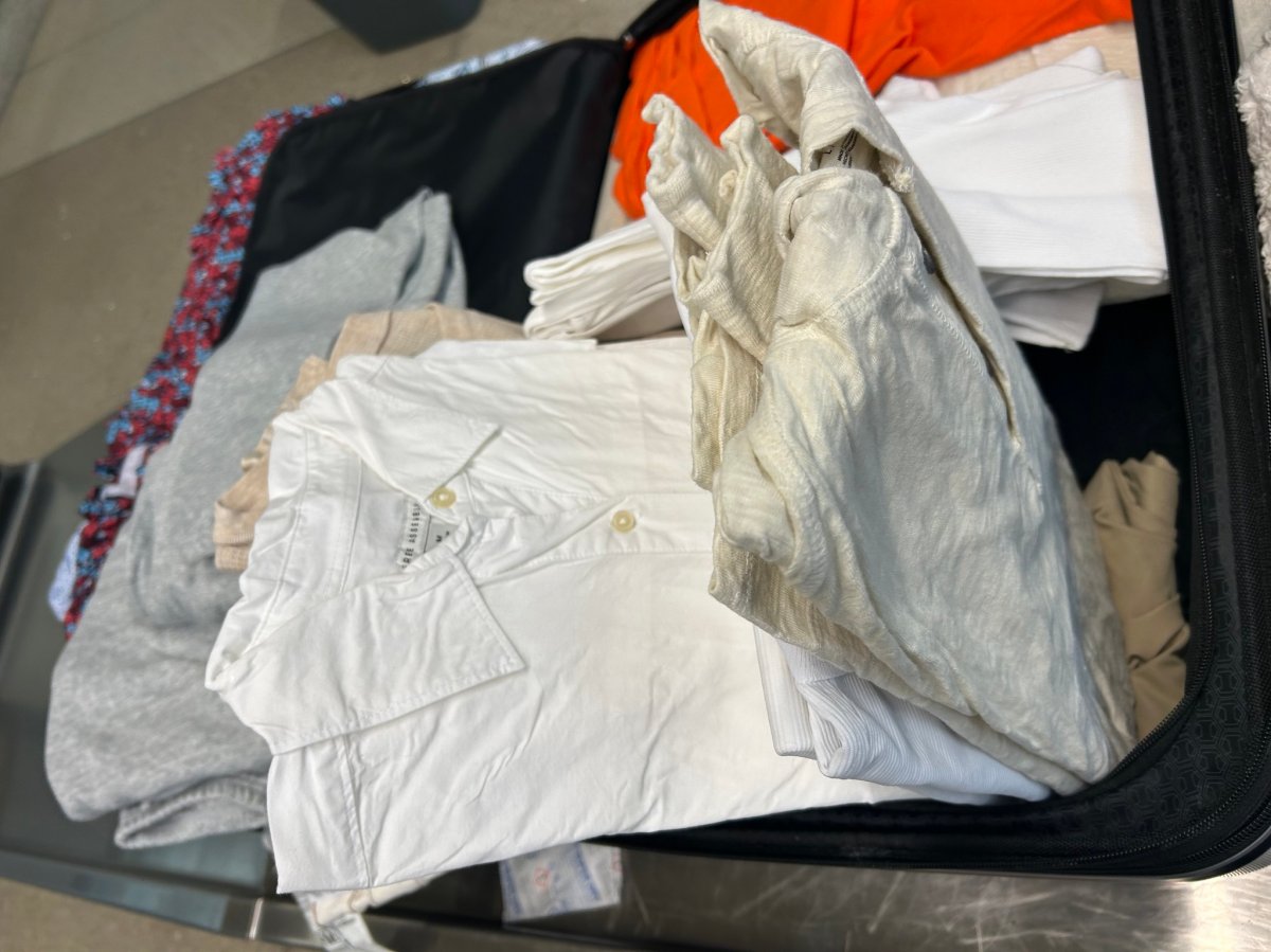 More of the meth-cakes clothes that were discovered by security screeners.