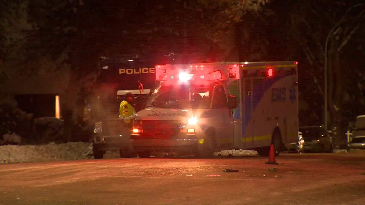 Calgary Police say a 50-year-old man wasa killed Wednesday evening (Nov. 27, 2024) when he was struck by a vehicle while crossing Elbow Drive in a marked crosswalk near Chinook mall.